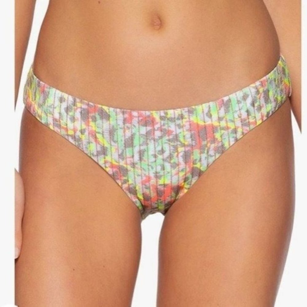 Becca Rebecca Virtue Women's Adela Reversible Hipster Bikini Bottom Size L NWT